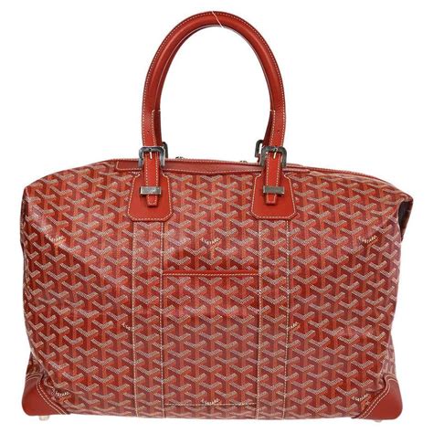 e goyard luggage vintage|goyard sale.